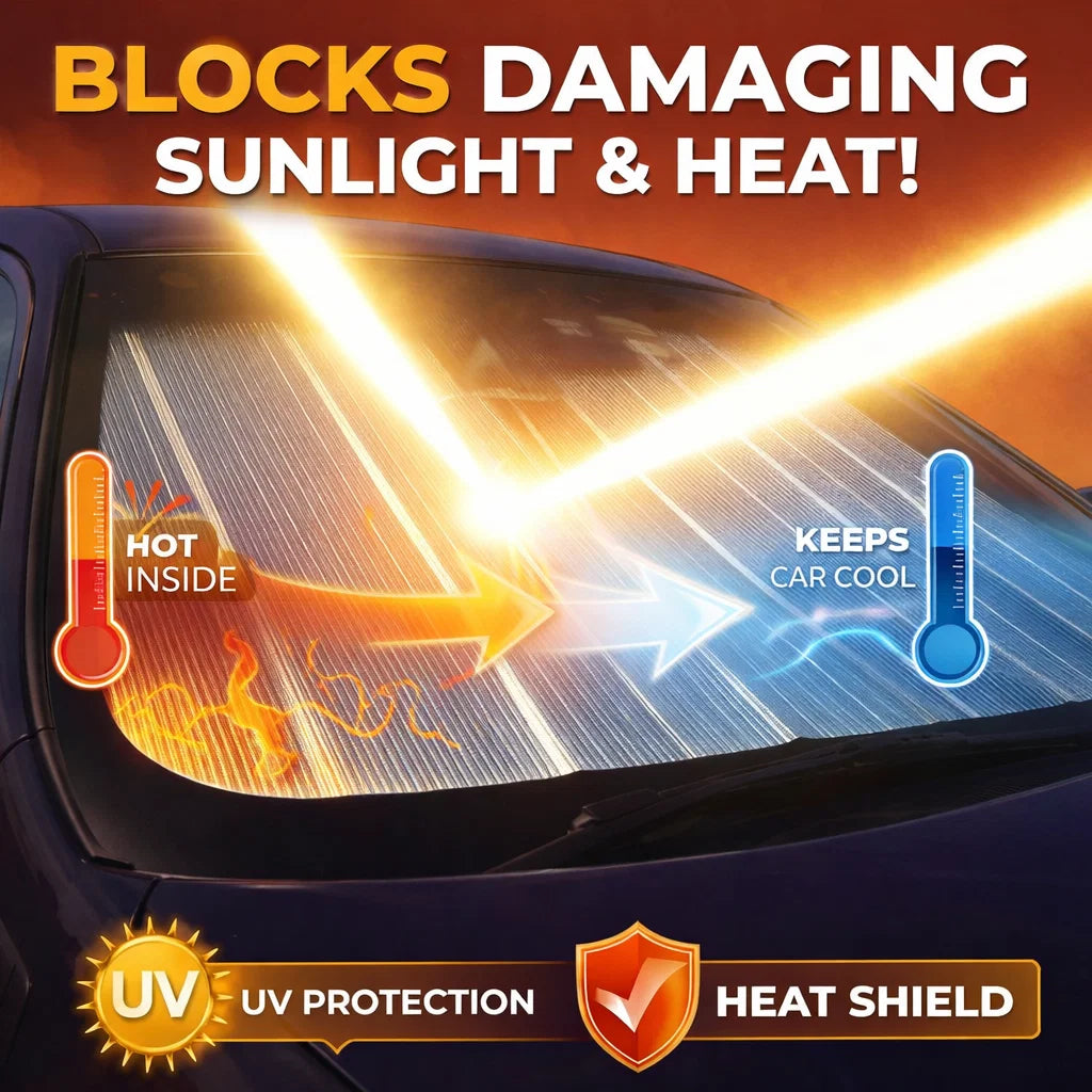 Nissan X-Trail 1st Generation Front Windscreen Sun Shade (T30; 2000-2007)