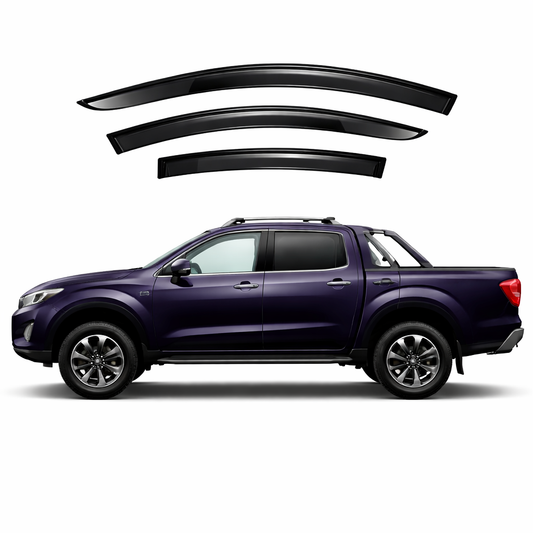 Nissan Navara/NP300 3rd Generation | Mercedes-Benz X-Class | Renault Alaskan Car Weather Shields (D23; 2014-Present)