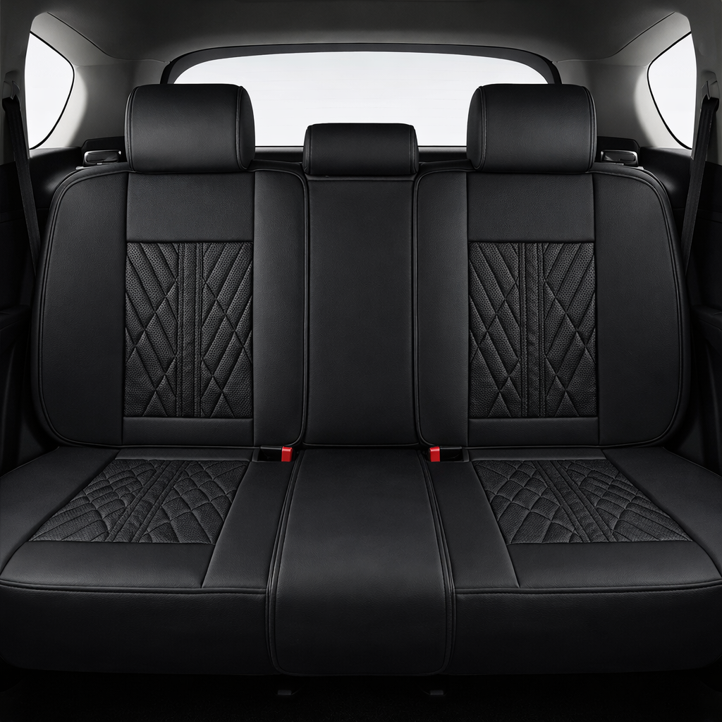 Red & Black Car Seat Covers