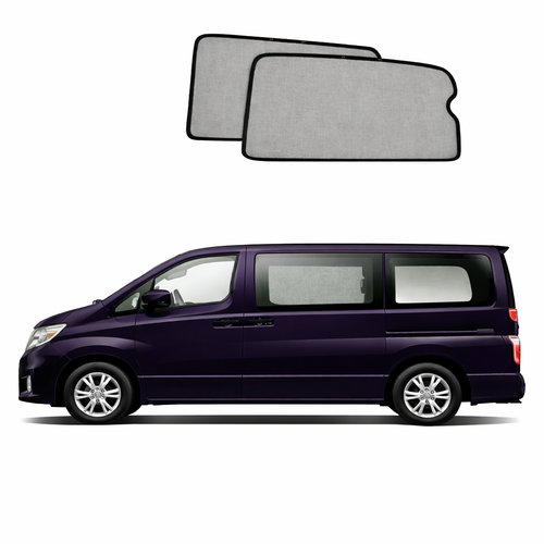 Nissan Elgrand 2nd Generation Car Rear Window Shades (E51; 2002-2010)*
