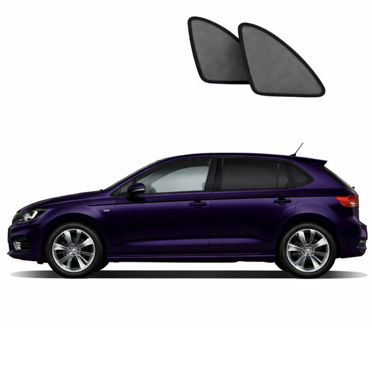 Volkswagen Polo 6th Generation Port Window Shades (MK6/Typ AW; 2018-Present)