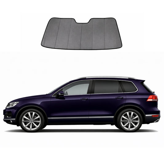 Volkswagen Touareg 2nd Generation Front Windscreen Sun Shade (7P; 2010-2018)