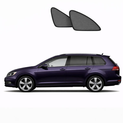 Volkswagen Golf Wagon 7th Generation Port Window Shades (MK7/MQB/Typ 5G; 2012-2020)