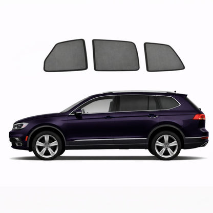 Volkswagen Tiguan 2nd Generation Car Window Shades (Canada and USA) (AD/BW; 2017-2024)