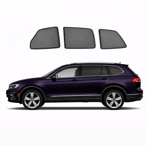 Volkswagen Tiguan 2nd Generation Car Window Shades (Canada and USA) (AD/BW; 2017-2024)