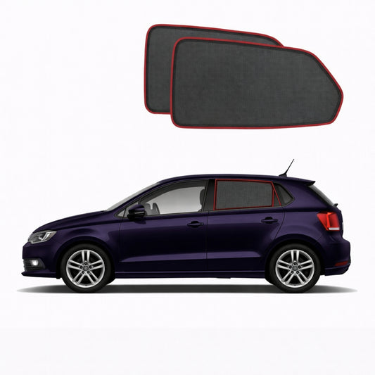 Volkswagen Polo 5th Generation Car Rear Window Shades (MK5; 2009-2018)