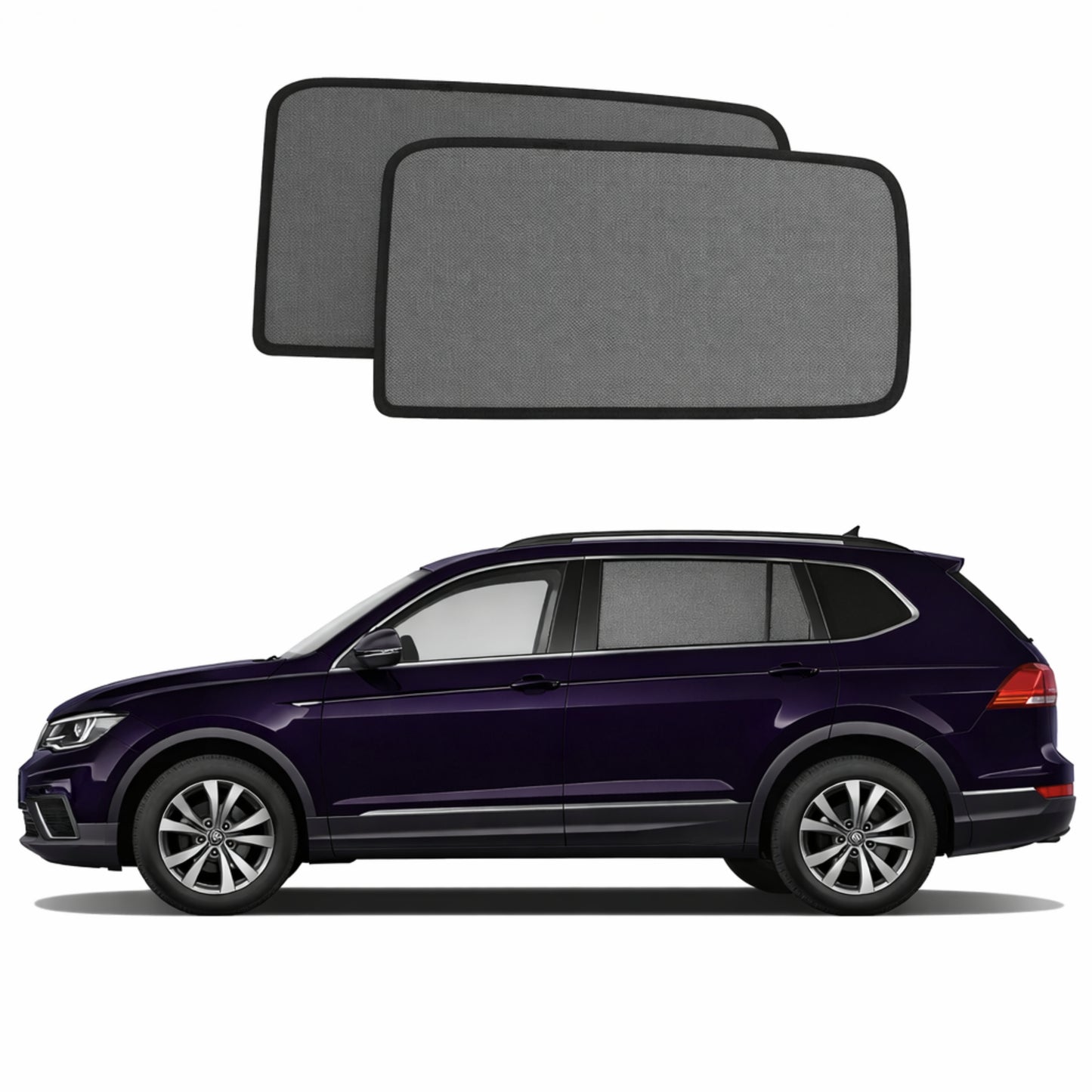 Volkswagen Tiguan 2nd Generation Car Window Shades (AD/BW; 2016-2024)