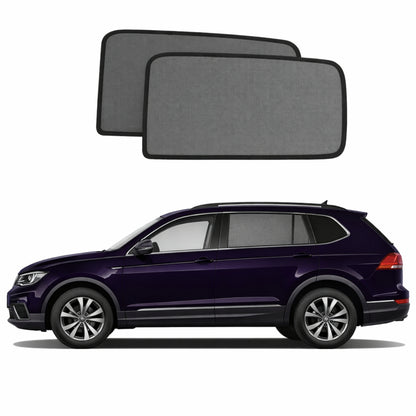 Volkswagen Tiguan 2nd Generation Car Window Shades (AD/BW; 2016-2024)