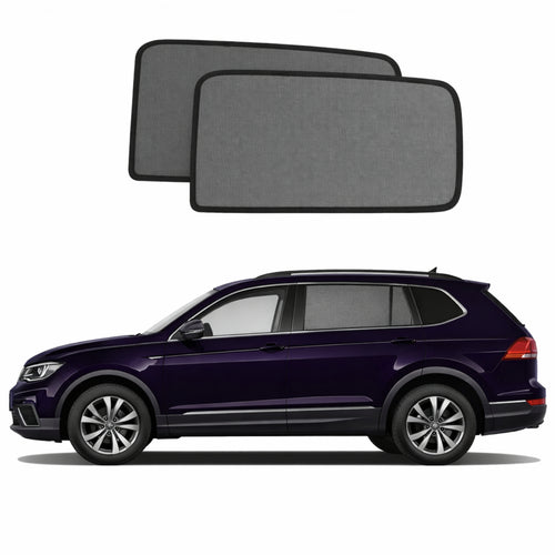 Volkswagen Tiguan 2nd Generation Car Window Shades (AD/BW; 2016-2024)
