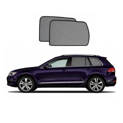 Volkswagen Touareg 2nd Generation Car Rear Window Shades (7P; 2010-2018)*