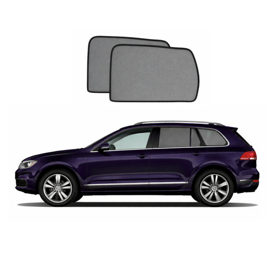 Volkswagen Touareg 2nd Generation Car Rear Window Shades (7P; 2010-2018)*
