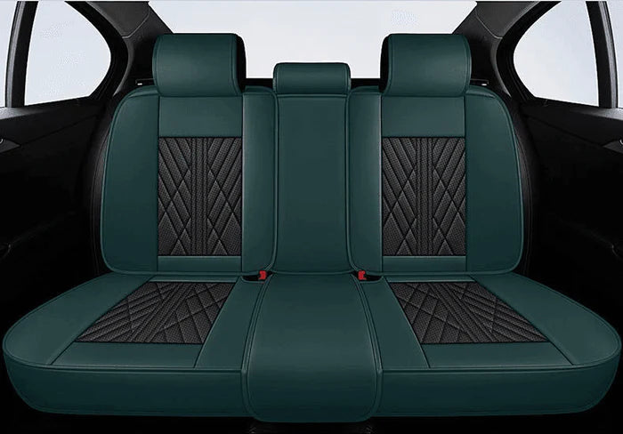 Green & Black Car Seat Covers