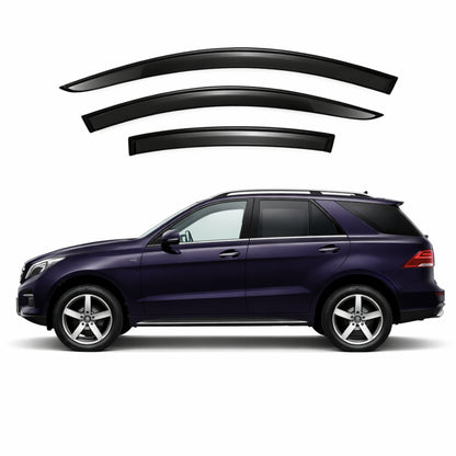 Mercedes-Benz M-Class/GLE SUV Car Weather Shields (W166; 2011-2019)