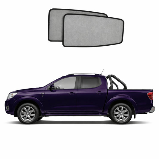 Nissan Navara/NP300 3rd Generation | Mercedes-Benz X-Class | Renault Alaskan Car Window Shades (D23; 2014-Present)