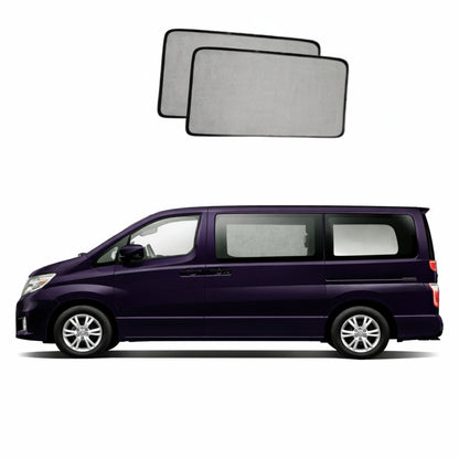 Nissan Elgrand 2nd Generation Port Window Shades (E51; 2002-2010)*