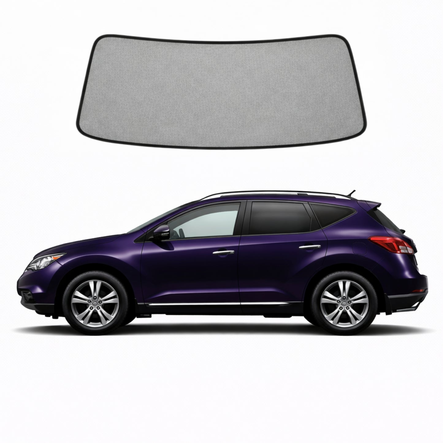 Nissan Murano 2nd Generation Front Windscreen Sun Shade (Z51; 2009-2015)
