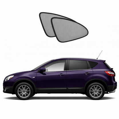 Nissan Dualis/Qashqai Port Window Shades (J10; 2006-2013)