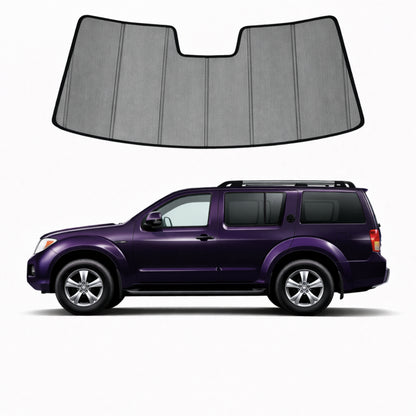 Nissan Pathfinder 3rd Generation Front Windscreen Sun Shade (R51; 2005-2012)