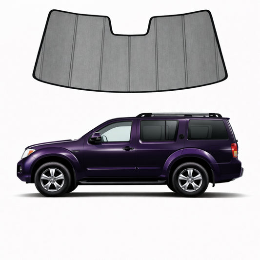 Nissan Pathfinder 3rd Generation Front Windscreen Sun Shade (R51; 2005-2012)