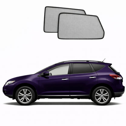 Nissan Murano 2nd Generation Car Rear Window Shades (Z51; 2009-2015)