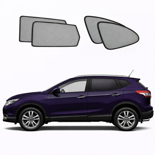 Nissan Qashqai/Rogue Sport 2nd Generation Car Window Shades (J11; 2013-2022)