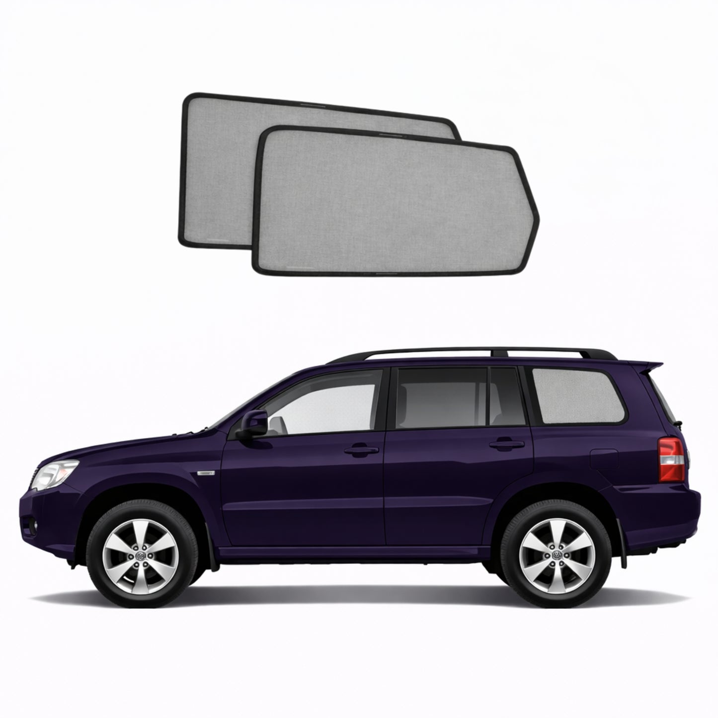 Toyota Kluger/Highlander 1st Generation Car Rear Window Shades (XU20; 2000-2007)