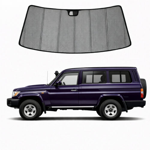 Toyota LandCruiser Troop Carrier/70 Series Front Windscreen Sun Shade (With Pre-collision System) (75/76/78/79 Series; 2022-Present)
