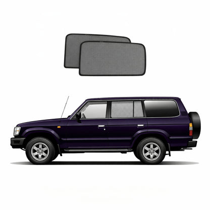 Toyota LandCruiser 60 Series Port Window Shades (Fixed Windows) (J60; 1980-1992)