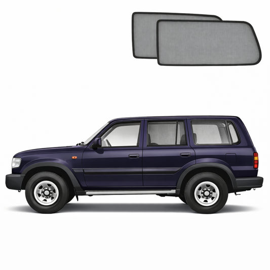 Toyota LandCruiser 80 Series Port Window Shades (Fixed Port Windows) (J80; 1990-1997)