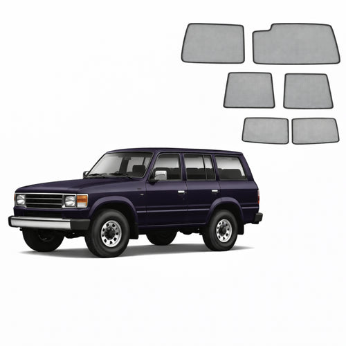 Toyota LandCruiser 60 Series Car Window Shades (J60; 1980-1992)