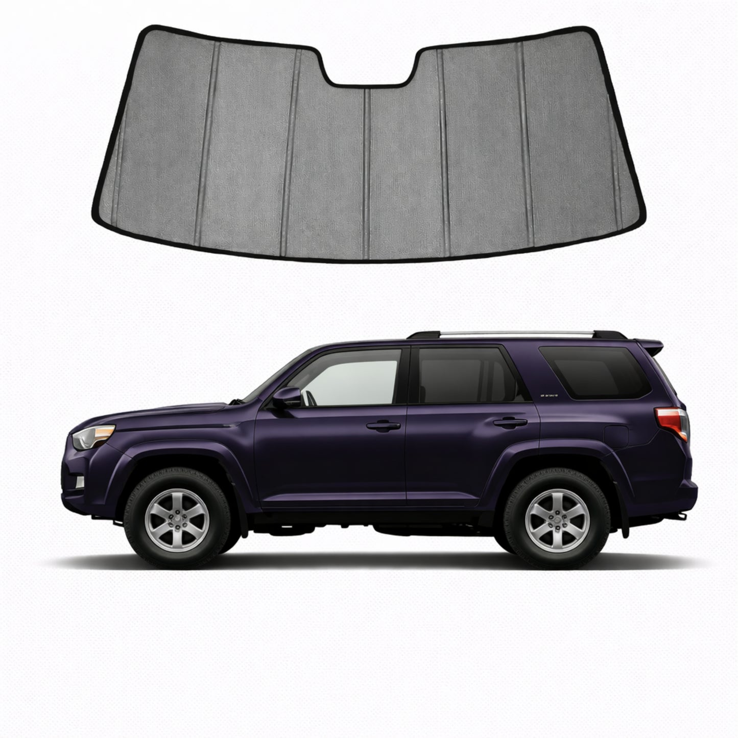 Toyota 4Runner 5th Generation Front Windscreen Sun Shade (N280; 2009-2024)