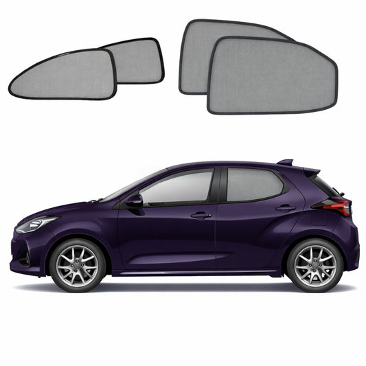 Toyota Yaris Hatchback 4th Generation Car Window Shades (XP210; 2020-Present)