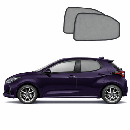 Toyota Yaris Hatchback 4th Generation Car Rear Window Shades (XP210; 2020-Present)