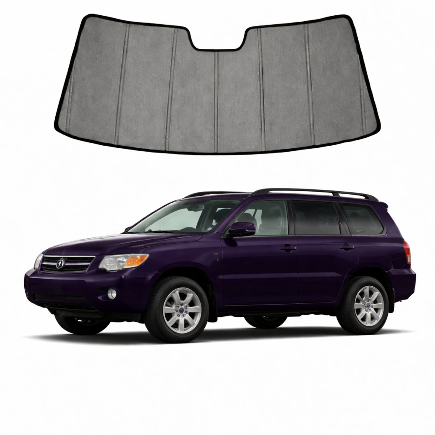 Toyota Kluger/Highlander 1st Generation Front Windscreen Sun Shade (XU20; 2000-2007)