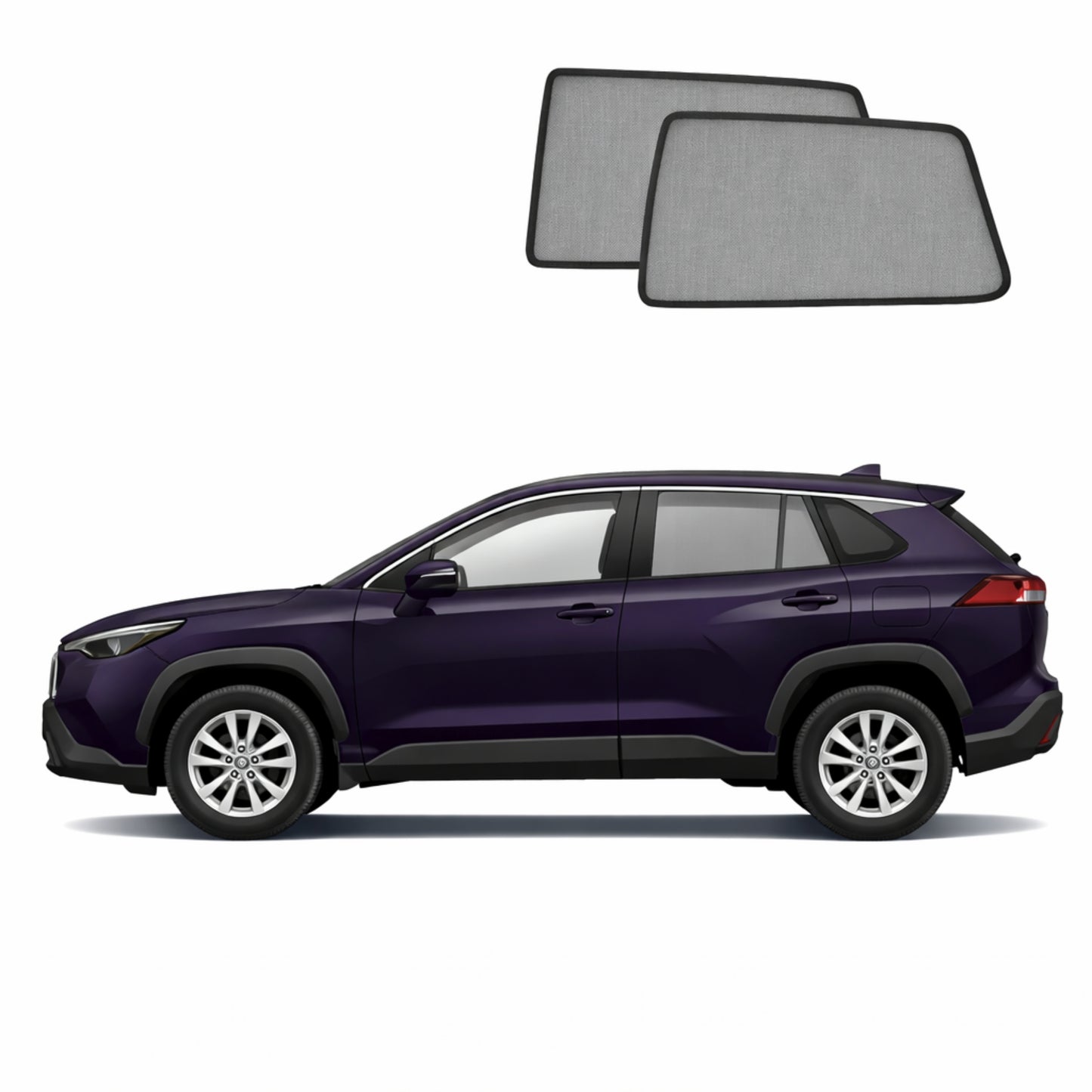 Toyota Corolla Cross Car Rear Window Shades (XG10; 2020-Present)
