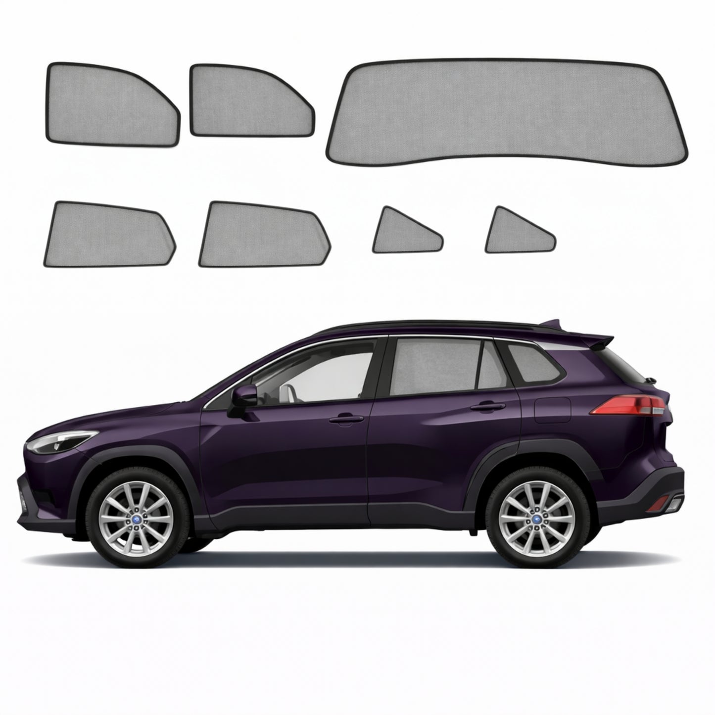 Toyota Corolla Cross Car Window Shades (XG10; 2020-Present)