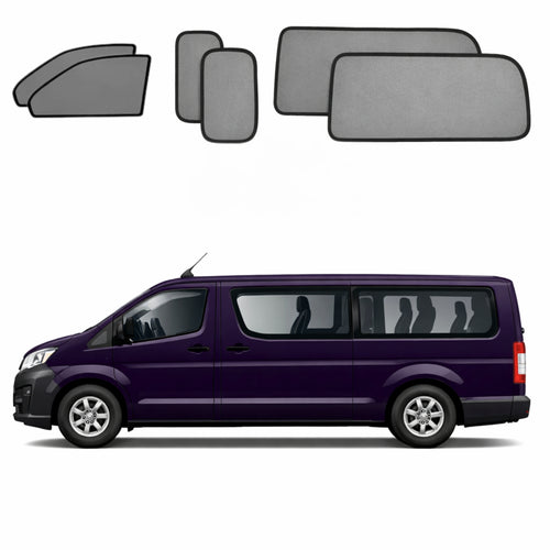 Toyota HiAce 6th Generation Car Window Shades (H300; 2019-Present)
