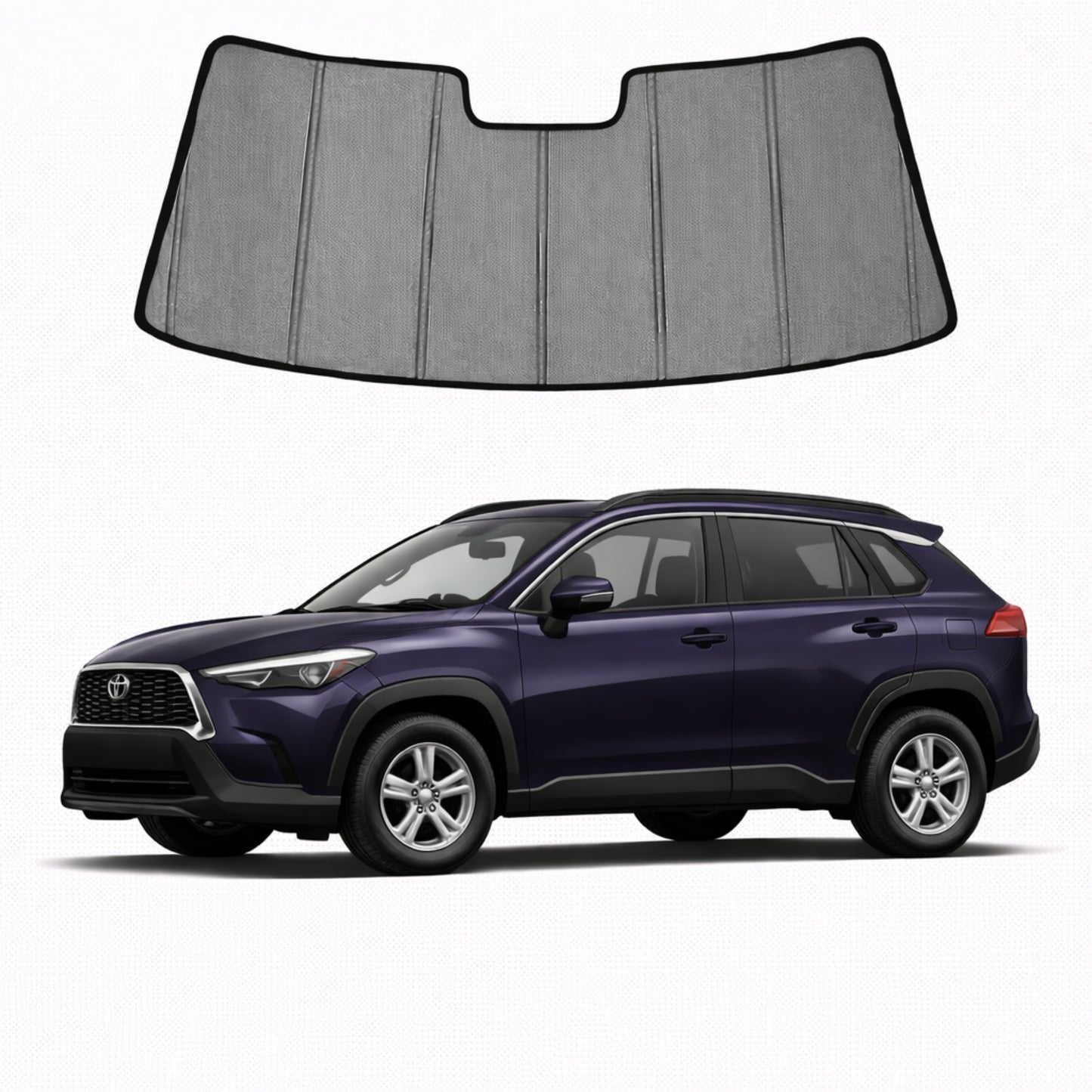 Toyota Corolla Cross Front Windscreen Sun Shade (XG10; 2020-Present)