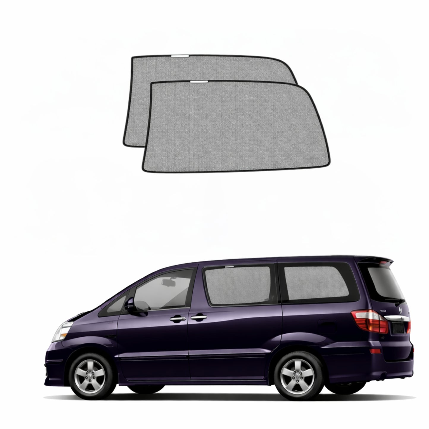 Toyota Alphard 1st Generation Port Window Shades (AH10; 2002-2008)