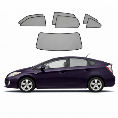Toyota Prius Hatchback 3rd Generation Car Window Shades (XW30; 2010-2015)