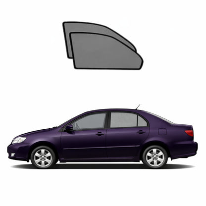 Toyota Corolla Sedan 9th Generation Car Rear Window Shades (E120/E130; 2000-2007)