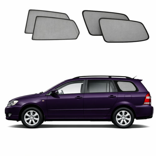 Toyota Corolla Wagon 9th Generation Car Rear Window Shades (E120/E130; 2000-2007)