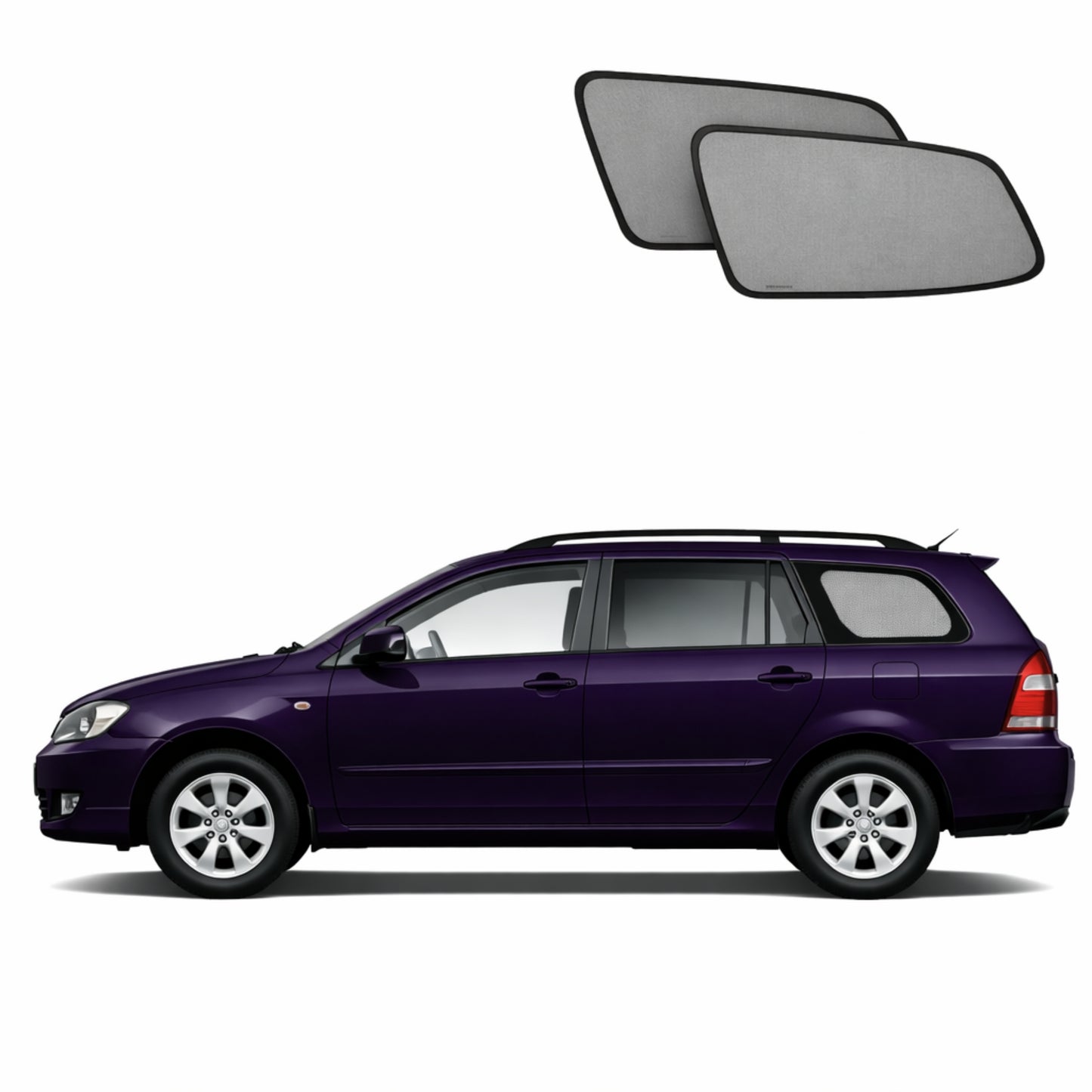 Toyota Corolla Wagon 9th Generation Port Window Shades (E120/E130; 2000-2007)