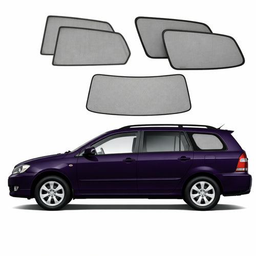 Toyota Corolla Wagon 9th Generation Car Window Shades (E120/E130; 2000-2007)