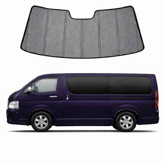 Toyota HiAce 5th Generation Front Windscreen Sun Shade (H200; 2004-2019)
