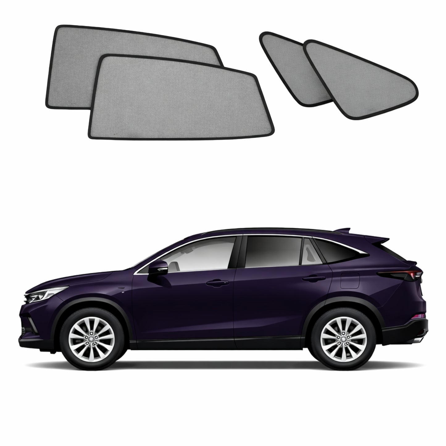 Toyota Venza/Harrier 2nd Generation Car Window Shades (XU80; 2020-Present)