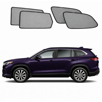 Toyota Grand Highlander 1st Generation Car Window Shades (AS10; 2024-Present)