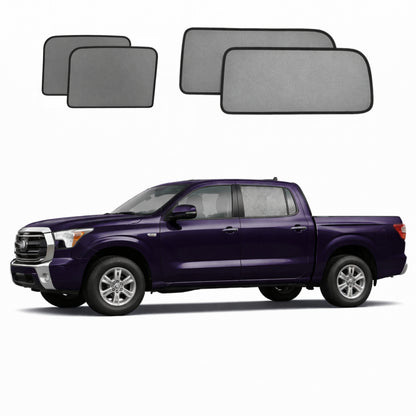 Toyota Tundra Double Cab 3rd Generation Car Window Shades (XK70; 2021-Present)