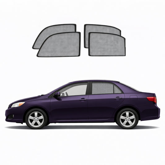 Toyota Corolla Sedan 10th Generation Car Window Shades (E140/150; 2006-2013)
