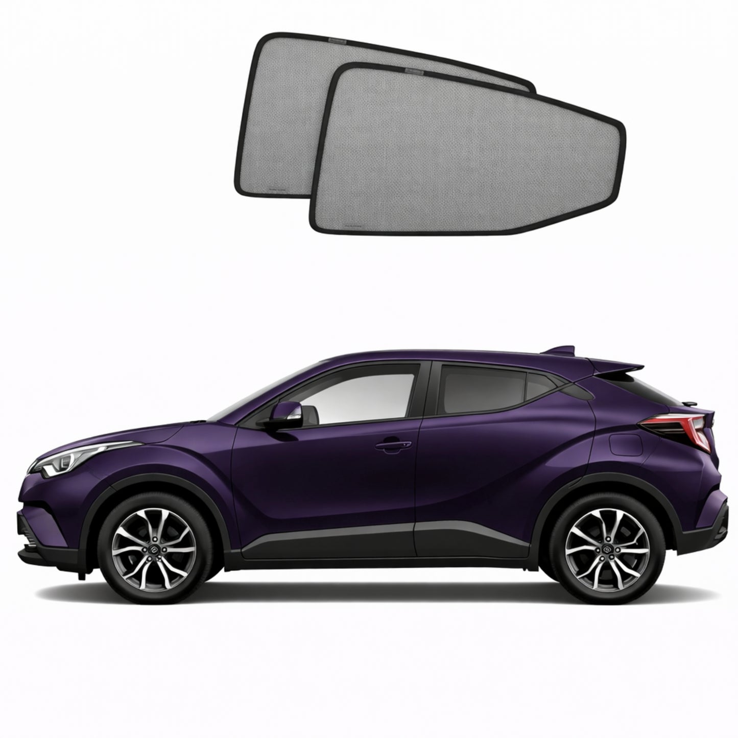 Toyota C-HR 1st Generation Car Rear Window Shades (AX10/AX50; 2016-2023)